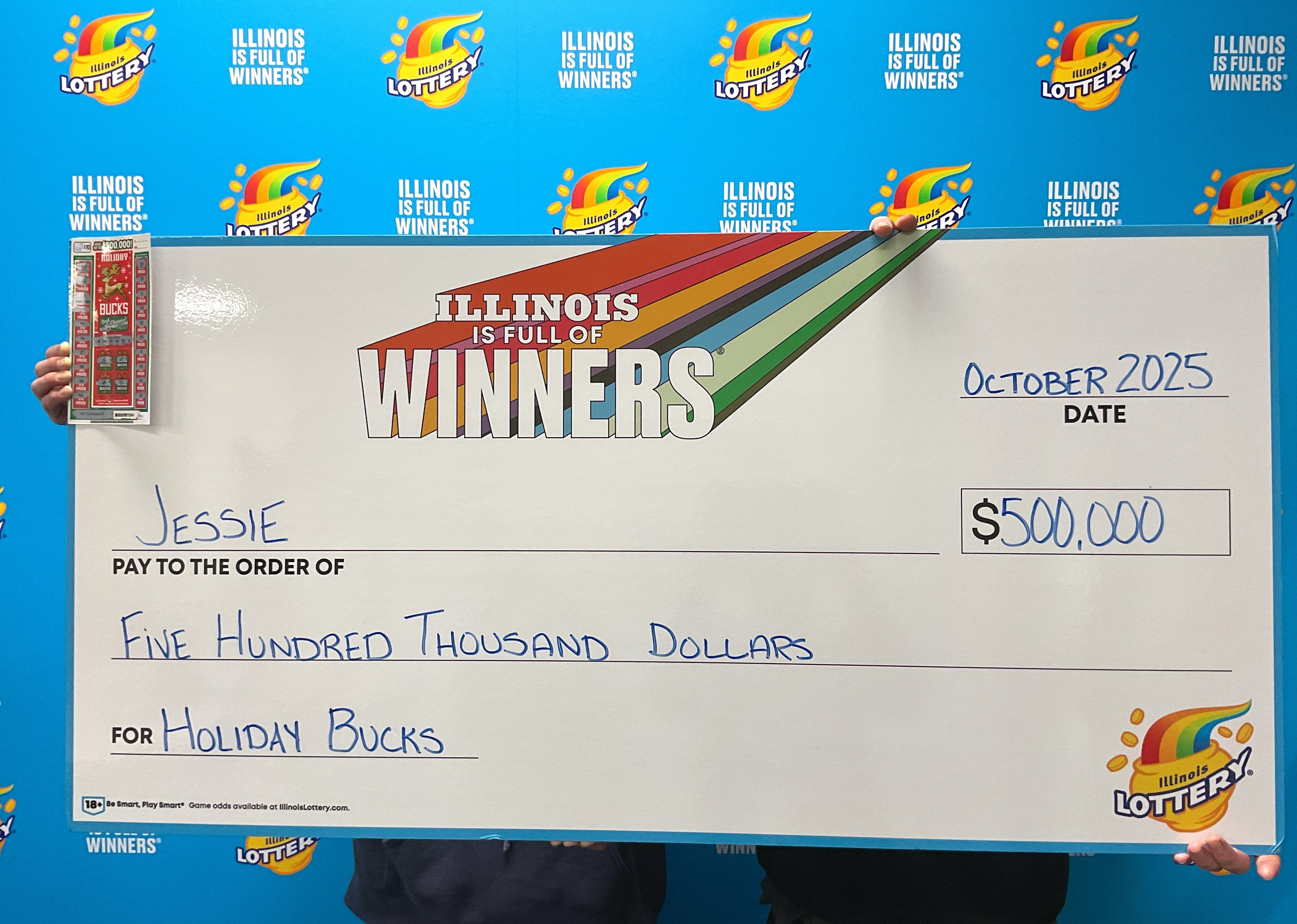 Illinois Lottery Player Kicks Off Holiday Season With 500 000 Win In illinois-lottery-player-kicks-off-holiday-season-with-500-000-win-in